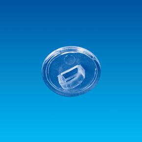 Plakknop Fixtwist Ø21mm transparant - niet permanente klever