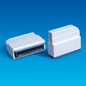 Magneetvoet Promobase Wit tbv Klemprofiel type RAZ2 of 3