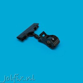 Jolfix Flexoclip Klem zonder Steel zwart 258-2C4207