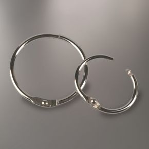 Klikring Vernikkeld 19 mm