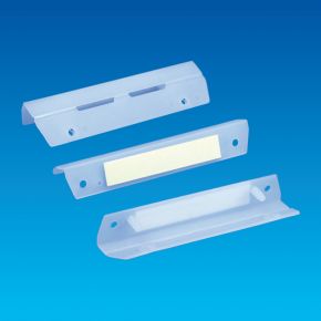 Couponhouder wit 100mm + Foamtape - Capaciteit 18mm