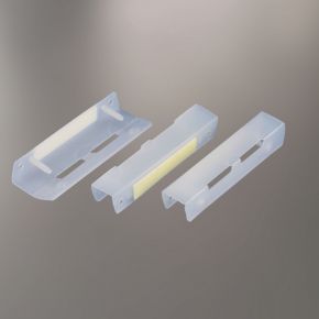 Couponhouder wit 100mm + Foamtape - Capaciteit 8mm