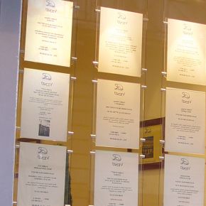 Kabelposterhouder A3 Landscape - 3mm plexiglas