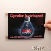 Jolfix Wandposterhouder Liggend 774-L